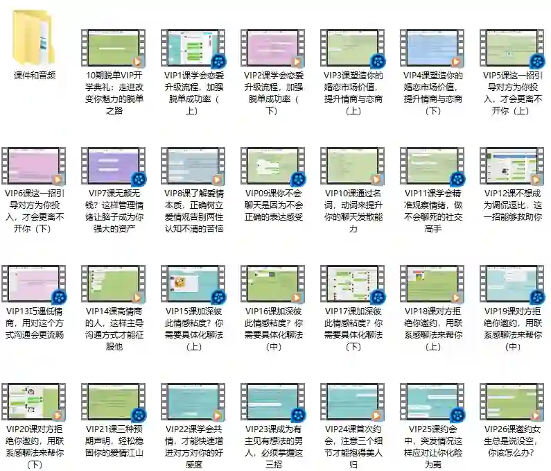 山本教育素云《第10期VIP课程》实战指南|限时揭秘+专属权益-启明情感网