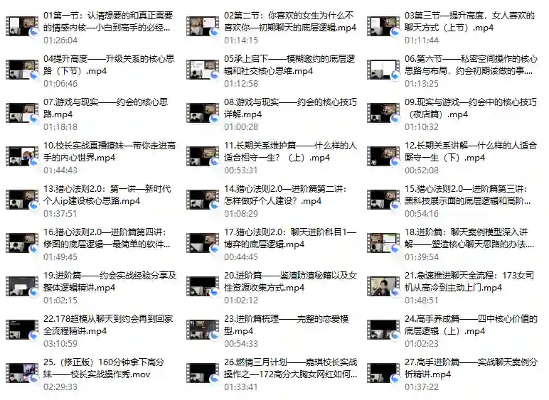 【嘉琪】猎心法则V3.0实战指南：揭秘新时代聊天黑科技-启明情感网