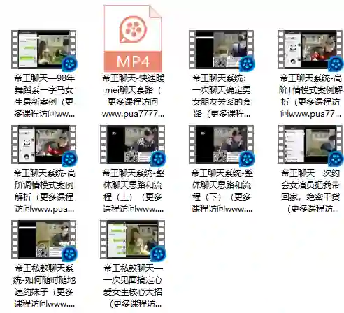 闪恋会《帝王私教聊天系统》-启明情感网