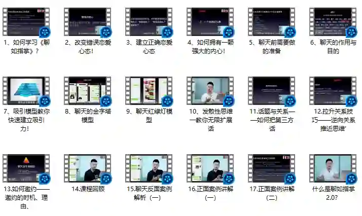 爱上情感教育《聊如指掌2.0》-启明情感网
