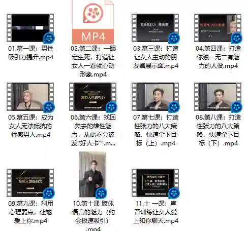 子轩老师男性吸引力2.0实战指南:揭秘高阶魅力养成术-启明情感网