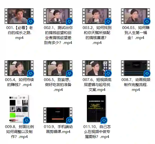 天边老白《搞钱课》实战指南：揭秘高转化搞钱底层逻辑-启明情感网